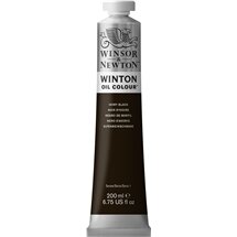 Winton Oil Colour 200ml Ivory Black