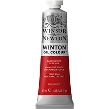 Winton Oil Colour 37ml Cadmium Red Deep Hue