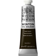 Winton Oil Colour 37ml Ivory Black