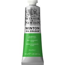 Winton Oil Colour 37ml Permanent Green Light