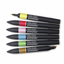 Winsor &amp; Newton promarker&acirc;&cent; Mid tones 6 set