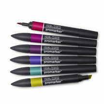 Winsor &amp; Newton promarker&acirc;&cent; Rich tones 6 set