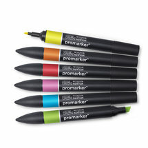 Winsor &amp; Newton promarker&acirc;&cent; Vibrant tones 6 set