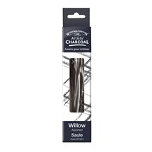 Winsor &amp; Newton Willow Houtskool Assorti