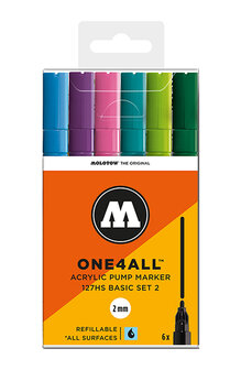 Acrylic Marker 2mm Basic-Set 2 (6)