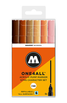 Acrylic Marker 2mm Character-Set (6)