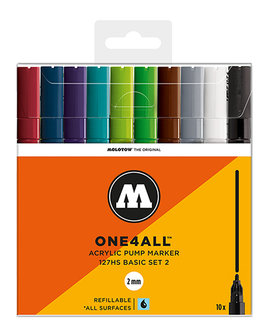 Acrylic Marker 2mm Basic-Set 2 (10)