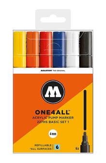 Acrylic Marker 4mm Basic-Set 1 (6)