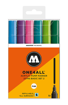 Acrylic Marker 4mm Basic-Set 2 (6)