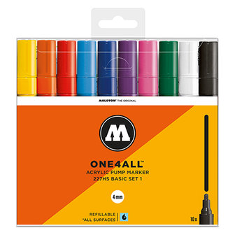 Acrylic Marker 4mm Basic-Set 1 (10)