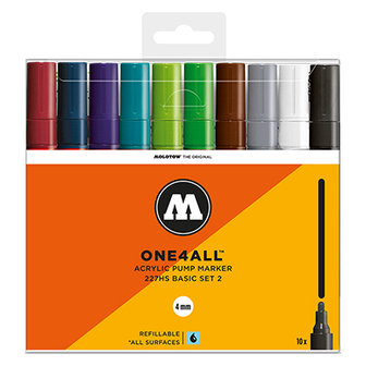 Acrylic Marker 4mm Basic-Set 2 (10)