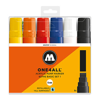 Acrylic Marker 15mm Basic-Set 1 (6)