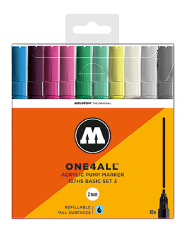 Acrylic Marker 2mm Basic-Set 3 (10)