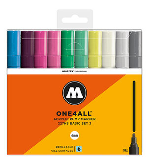 Acrylic Marker 4mm Basic-Set 3 (10)