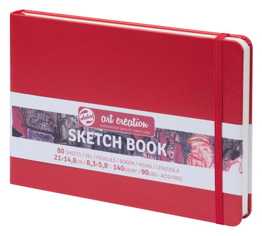 Talens Art Creation Schetsboek Rood