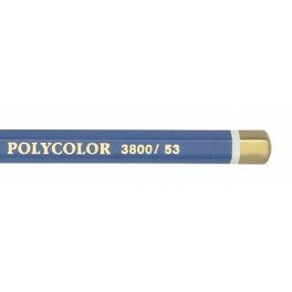 Polycolor kleurpotlood no. 53 Phthalo Blue