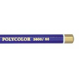 Polycolor kleurpotlood no. 55 Permanent Blue