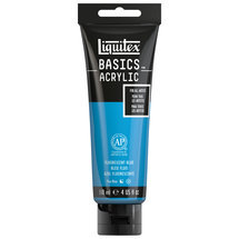 Liquitex Basics 118ml Fluorescent Blue