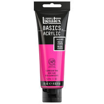 Liquitex Basics 118ml Fluorescent Pink