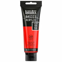 Liquitex Basics 118ml Fluorescent Red