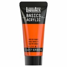 Liquitex Basics 22ml Vivid Red Orange