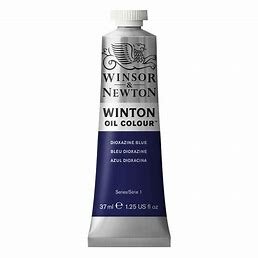 Winton Oil Colour 37ml Dioxazine blue