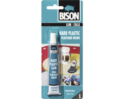 Bison hard plastic lijm, 25ml